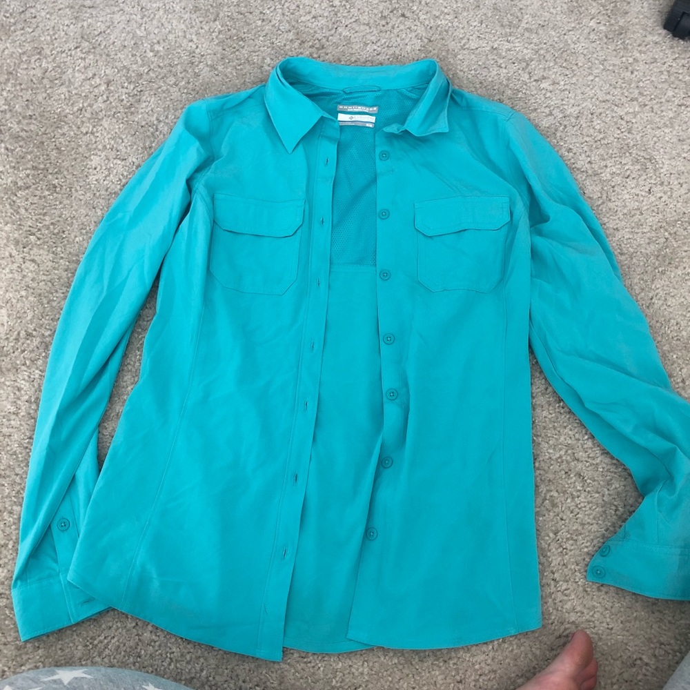Women’s Columbia Pfg Button Up Shirt